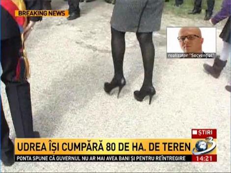 Elena Udrea isi cumpara 80 de hectare de teren