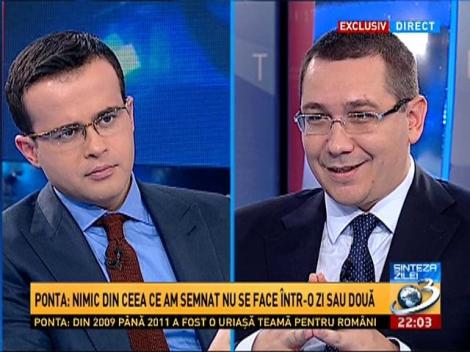 Sinteza Zilei: Ponta, despre investiţiile Chinei în România