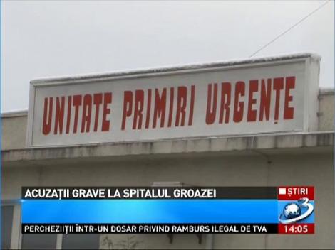 Acuzatii grave la spitalul groazei. Un alt angajat face dezvaluiri despre controlul la la aceasta unitate medicala