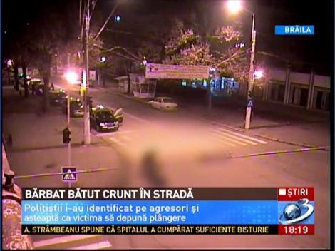 Imagini socante! Tanar batut crunt in plina strada, la Braila