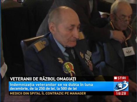 Veteranii de razboi, omagiati