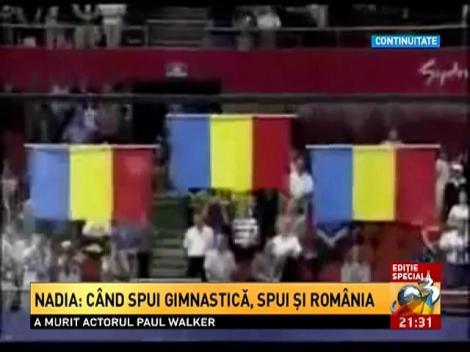 Nadia Comăneci: Când spui gimnastică, spui ROMÂNIA