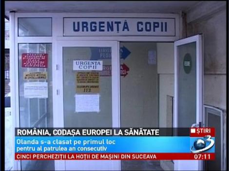 Sistemul sanitar din România s-a clasat şi anul acesta în coada topului european