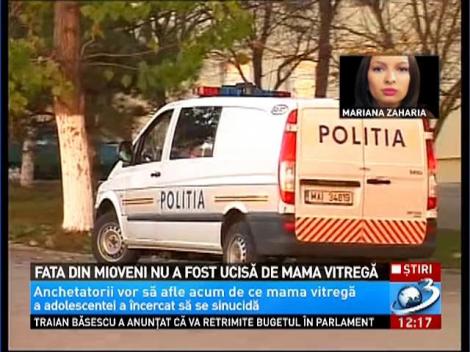 Fata din Mioveni nu a fost ucisă de mama vitregă. O sarcină extrauterină este cauza