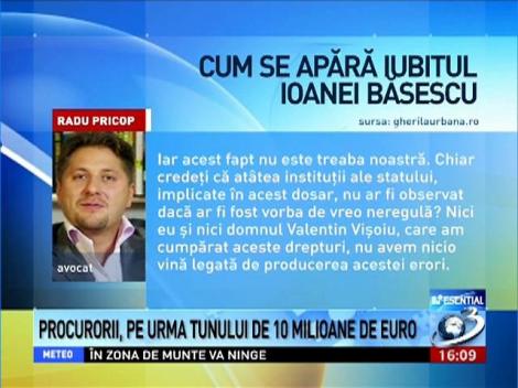 Esențial: Cum se apără iubitul Ioanei Băsescu