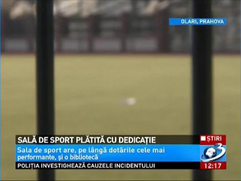 O comună din Prahova, cu 2.000 de locuitori, are sală de sport de două milioane de lei