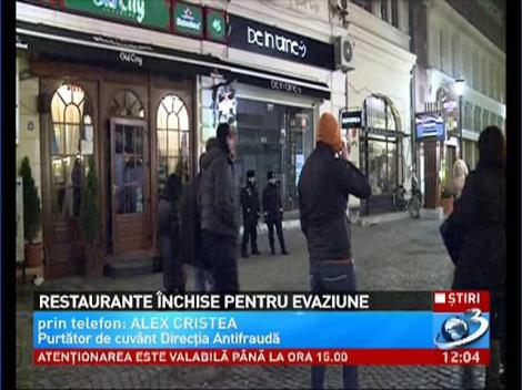 Razie ANAF în Centrul Vechi din Capitală