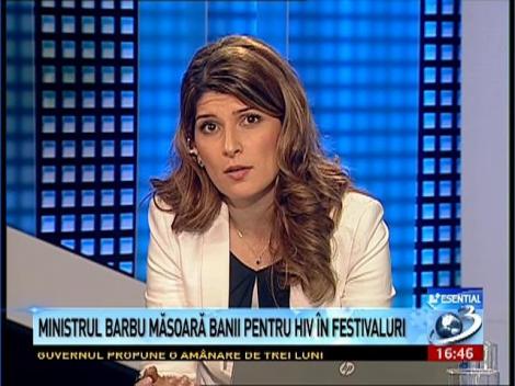 Ministrul Culturii calculează câte festivaluri s-ar putea organiza cu bugetul alocat bolnavilor cu HIV