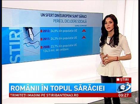 Românii, în topul sărăciei