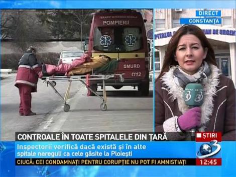 Controale în toate spitalele din ţară