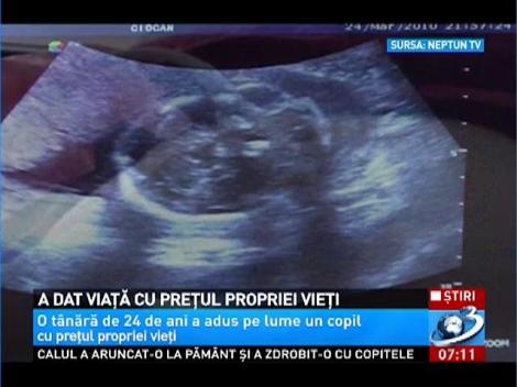 O mamă din Agigea a renunţat la viaţă pentru a-şi salva copilul