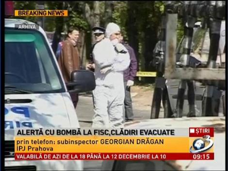 Alertă cu bombă la Fiscul din Ploieşti