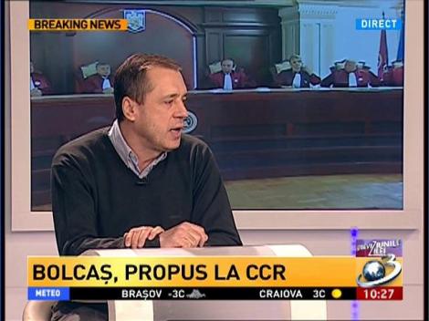 Lucian Bolcaş, propus la CCR în locul Iuliei Motoc