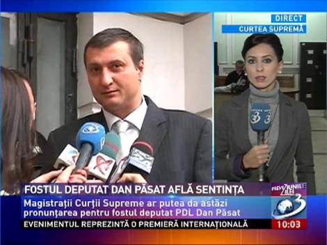 Fostul deputat Dan Păsat află sentinţa