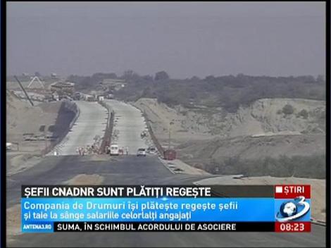 Şefii CNADNR sunt plătiţi regeşte