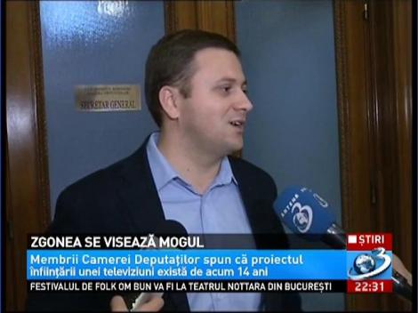 Valeriu Zgonea vrea să își facă televiziune