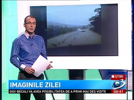 Imagini spectaculoase cu furtuna violentă din Tenerife