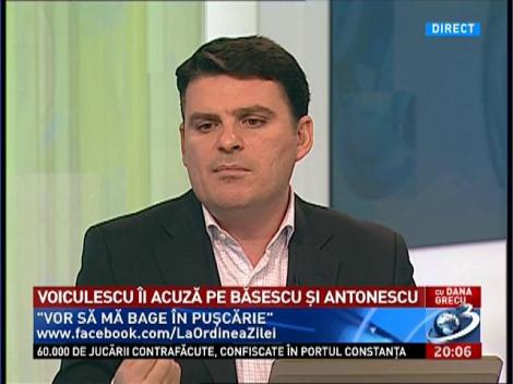 Radu Tudor: Pe Crin Antonescu îl pot acuza de multe lucruri, dar nu de faptul că face rău oamenilor dinadins așa cum face Băsescu în fiecare zi