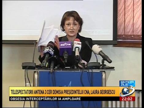 Telespectatorii Antena 3 cer demisia președintelui CNA