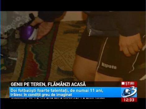 Împreună suntem și mai buni! Micii fotbaliști, genii pe teren, flămânzi acasă