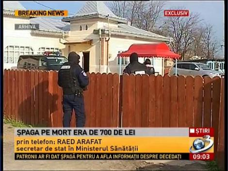 Afaceri pe seama MORŢILOR. Zeci de poliţişti, angajaţi SMURD şi de la Ambulanţă, suspectaţi că primeau mită de la doi patroni de pompe funebre