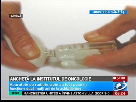 Bolnavii de cancer de la Institutul de Oncologie mor cu zile