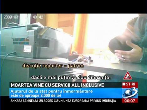 Moarte cu oferte! Cum fac afaceri patronii de pompe funebre