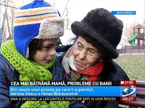 Adriana Iliescu, doborâtă de probleme financiare