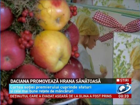 Daciana Sârbu îi sfătuieşte pe copii şi părinţi cum să mănânce sănătos