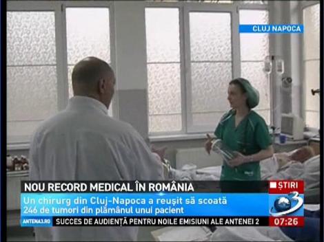 Un chirurg din Cluj-Napoca a realizat un nou record medical