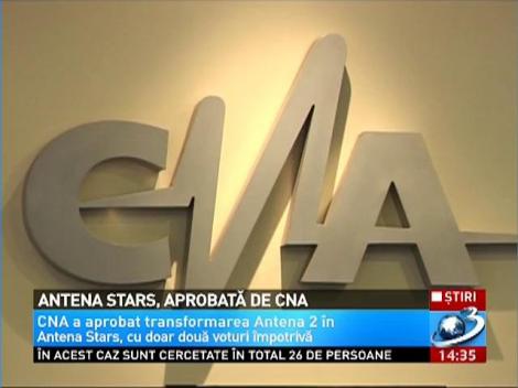 Antena Stars, aprobată de CNA