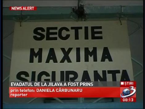 Detinutul care evadase de la un punct de lucru de la Glina s-a predat
