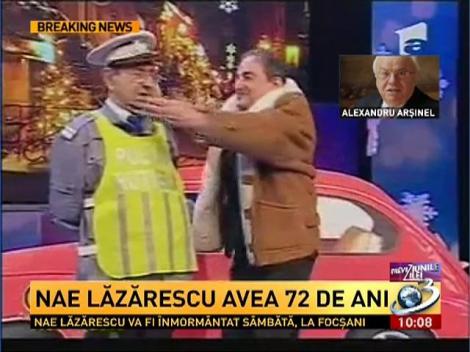 Alexandru Arșinel, despre moartea lui Nae Lăzărescu
