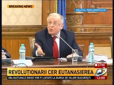 Scandal uriaș la ședința despre revoluție. Oamenii au amenințat cu eutanasierea