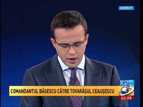 Mesajul comandantului Băsescu pentru tovarăşul Ceauşescu