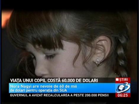 Împreună suntem șI mai buni: Nora are nevoie de ajutorul nostru