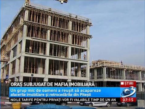 Piteşti, oraş subjugat de CARACATIŢA IMOBILIARĂ în care este implicat şi iubitul Ioanei Băsescu