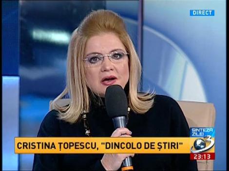Cristina Țopescu a vorbit despre noua emisiune