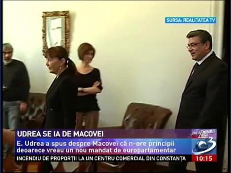 Elena Udrea a atacat-o dur pe Monica Macovei