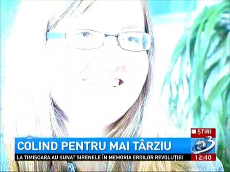 Colind pentru mai tarziu. Tanara care si-a pierdut toata familia intr-un an, ajutata