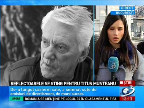 Reflectoarele se sting pentru Titus Munteanu