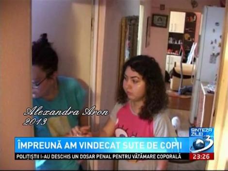 Sinteza Zilei: După operații pe creier, paralizie și chimioterapie, Alexandra este o supraviețuitoare