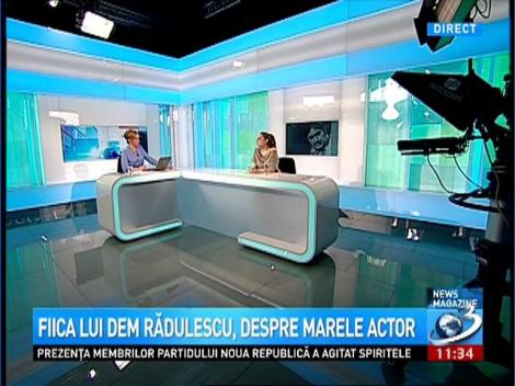 Irina Rădulescu a vorbit cu emoție despre tatăl ei Dem Rădulescu