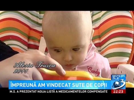 Sinteza Zilei: Alesia, un copil care s-a născut condamnat la o viață fără culori