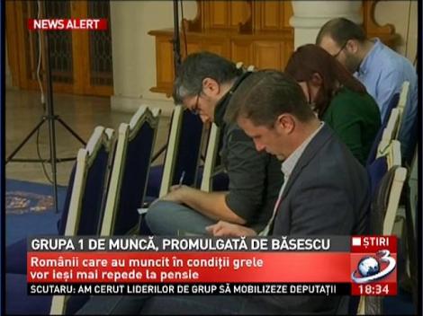 Traian Băsescu a promulgat grupa I de muncă