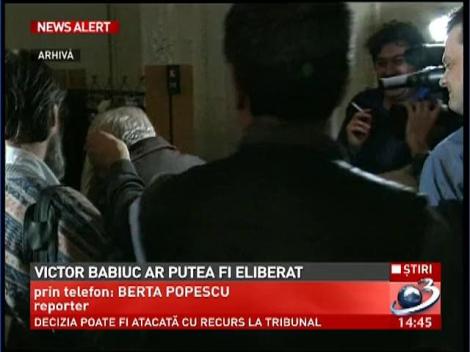 Victor Babiuc ar putea fi eliberat