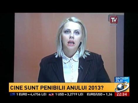 Sinteza Zilei: Top 5 cele mai penibile momente din 2013: cele mai amuzante prezentatoare TV