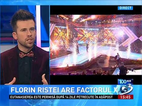 Florin Ristei, castigatorul X Factor, la Antena 3