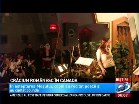 Craciun romanesc in Canada