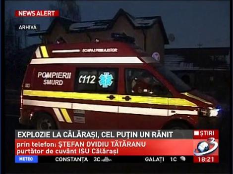 EXPLOZIE într-un bloc de locuinţe, în seara de Crăciun. O persoană, de URGENŢĂ la spital